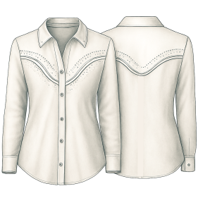 Fashion sewing patterns for LADIES Shirts
